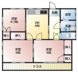 Ｎｏｒｔｈｒｉｄｇｅ直井の物件間取画像